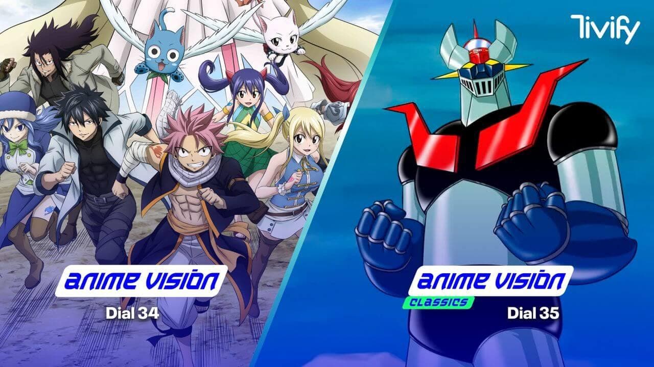 Canales Anime Vision diales disponibles Tivify Canales Anime Vision diales disponibles Tivify