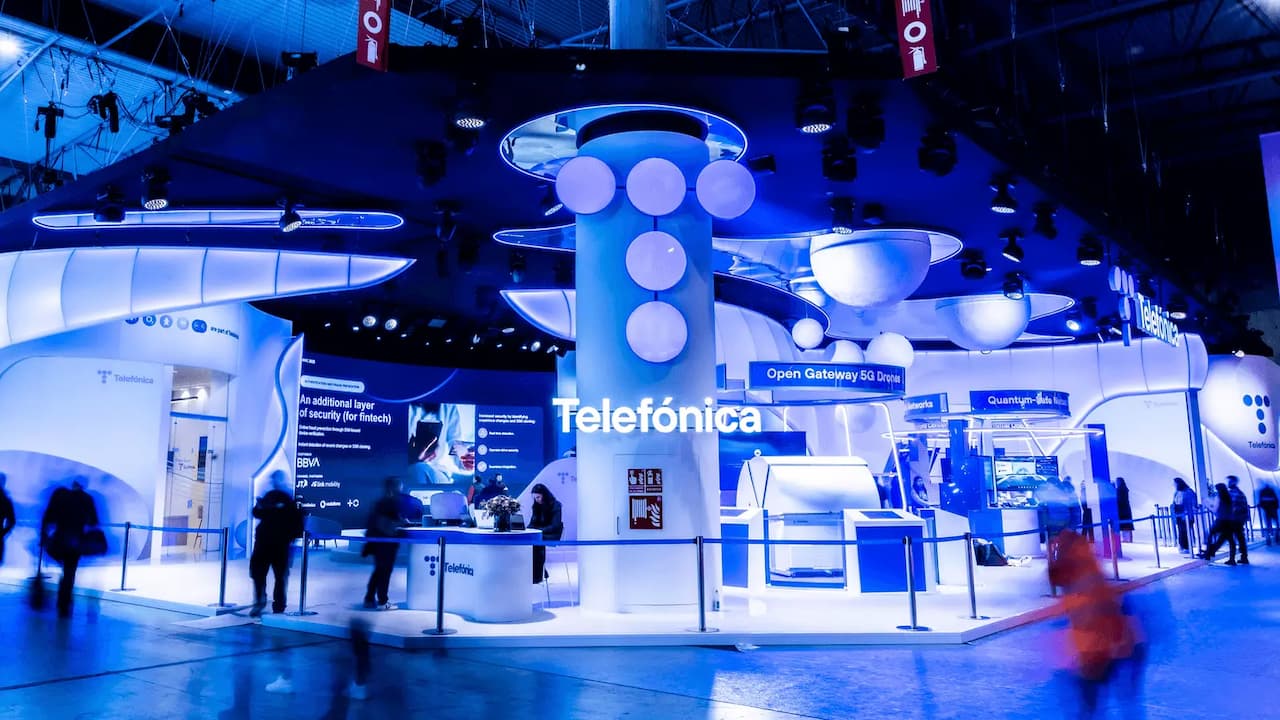Stand-Telefonica-evento-Mobile-World-Congress-2025 Stand-Telefonica-evento-Mobile-World-Congress-2025