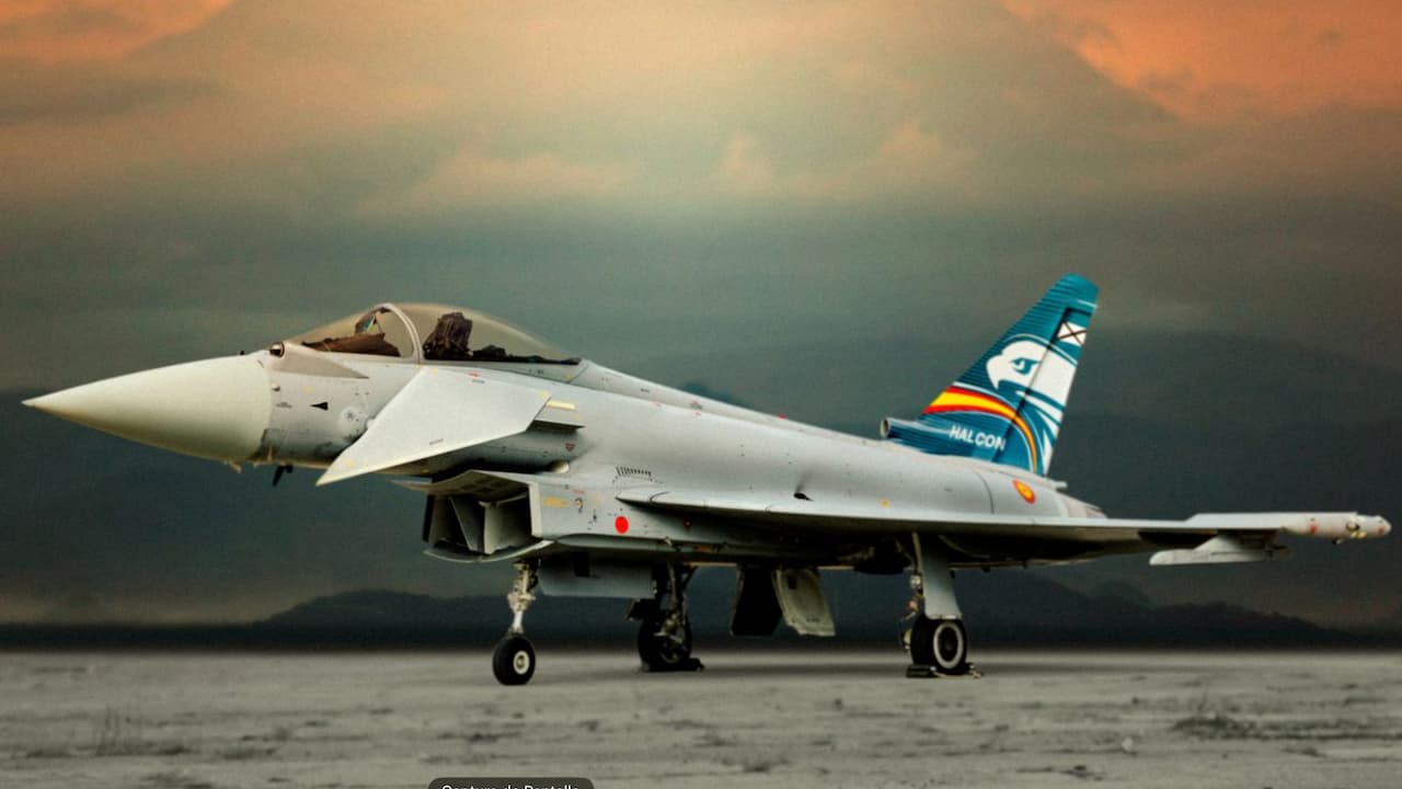 Imagen-de-un-caza-Eurofighter-Tranche- Imagen-de-un-caza-Eurofighter-Tranche-