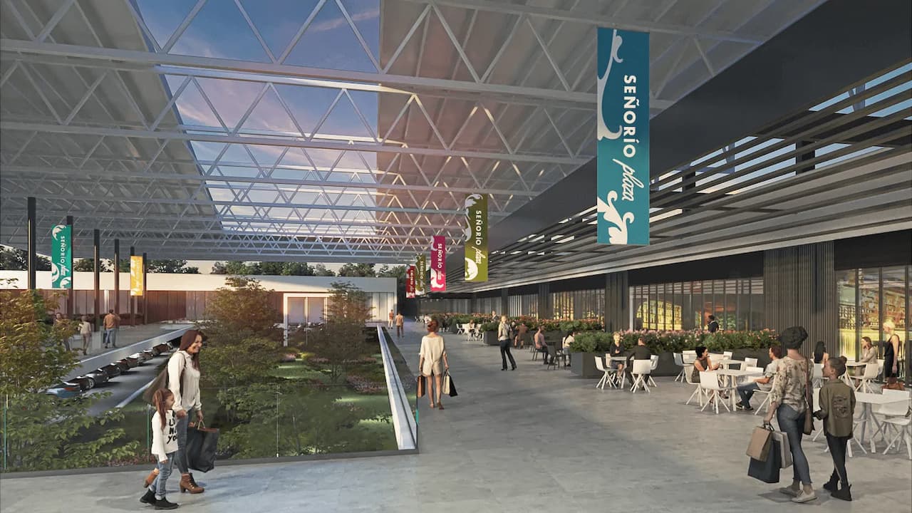 Senorio-Plaza-centro-comercial-modelo-3D Senorio-Plaza-centro-comercial-modelo-3D